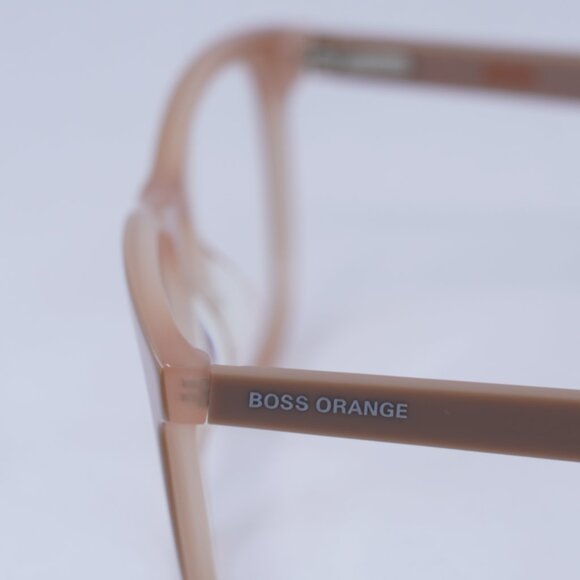 🕶️ New Hugo Boss BO 0318 C9N Eyeglasses - Light Brown Frame - Picture 7 of 11